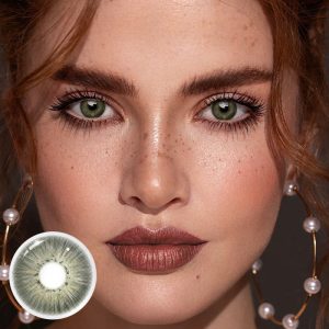 Coloredeye New York III Dark Green Prescription Colored Contact Lenses