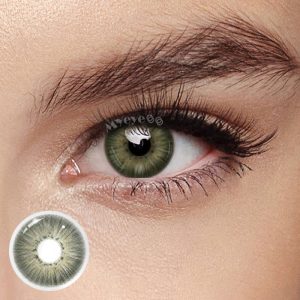 Coloredeye New York III Dark Green Prescription Colored Contact Lenses