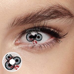 Coloredeye Devil's Triple Black Prescription Cosplay Colored Contact Lenses