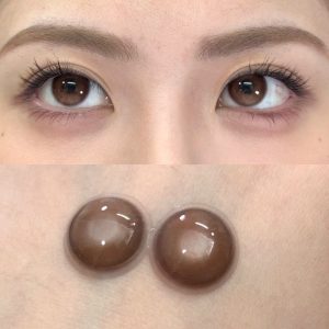 Coloredeye Misty Orange Brown Prescrition Colored Contact Lenses | 6 Months