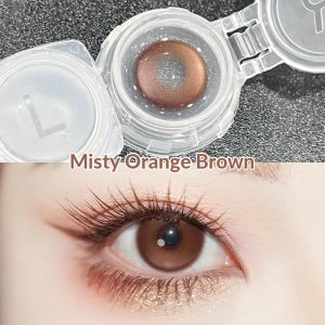 Coloredeye Misty Orange Brown Prescrition Colored Contact Lenses | 6 Months