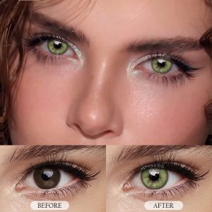 Coloredeye Starlens Green Prescription Colored Contact Lenses