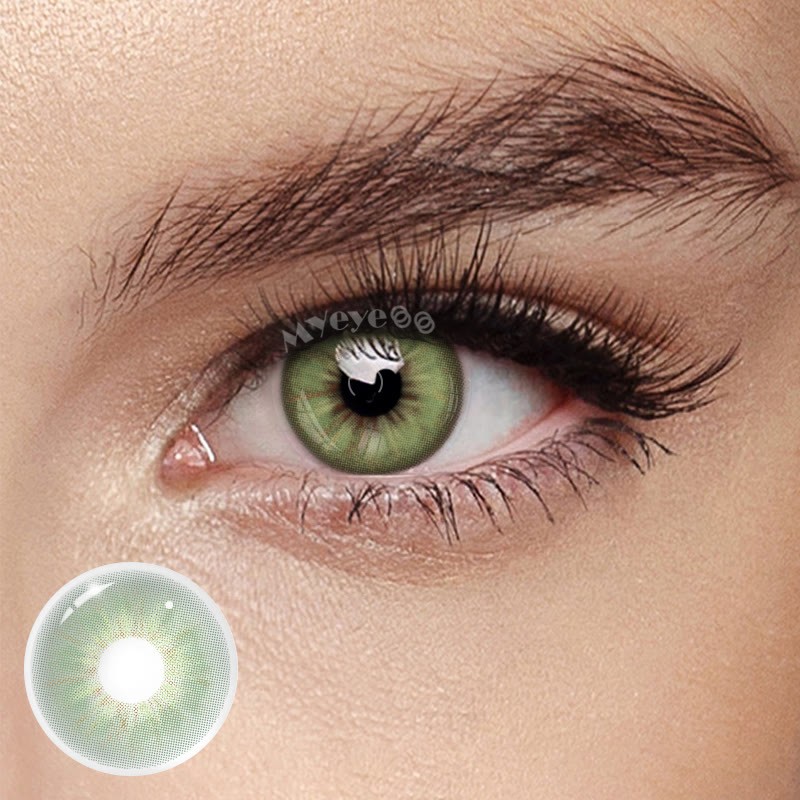 Coloredeye Starlens Green Prescription Colored Contact Lenses