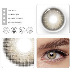 Coloredeye Nude Iris Brown Prescription Colored Contact Lenses
