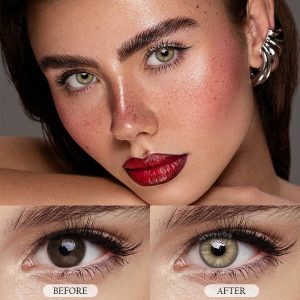 Coloredeye Nude Iris Brown Prescription Colored Contact Lenses