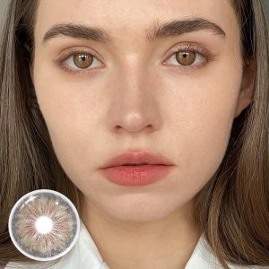 Coloredeye Halo Iris Brown Colored Contact Lenses