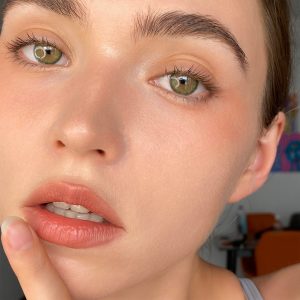 Coloredeye Halo Iris Green Colored Contact Lenses