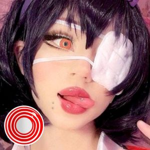 Coloredeye Swirl Red Cosplay Colored Contact Lenses