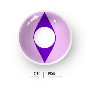 Coloredeye Pink Cat Eyes Colored Contact Lenses