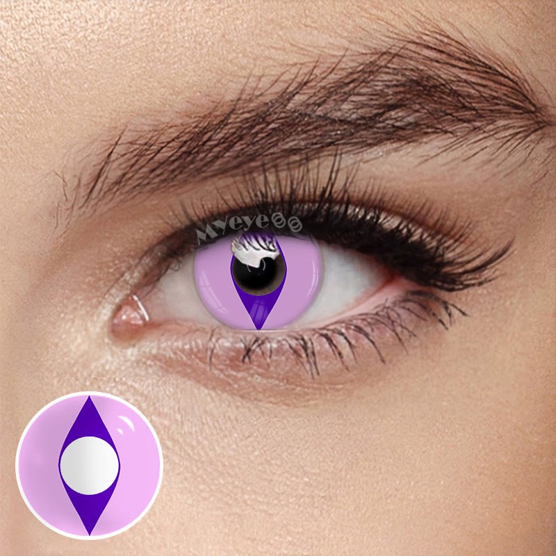 Coloredeye Pink Cat Eyes Colored Contact Lenses