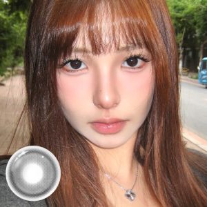 Coloredeye Dusty Black Colored Contact Lenses | 6 Months