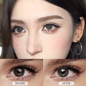 Coloredeye Dusty Grey Colored Contact Lenses | 6 Months