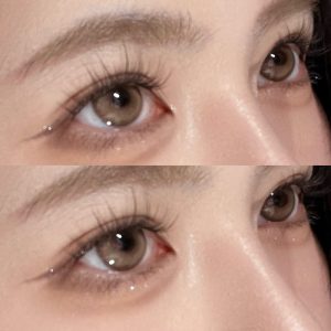 Coloredeye Dusty Brown Prescrition Colored Contact Lenses | 6 Months