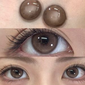 Coloredeye Dusty Brown Prescrition Colored Contact Lenses | 6 Months