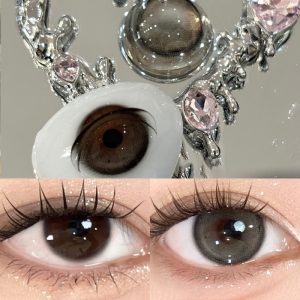 Coloredeye Dusty Grey Colored Contact Lenses | 6 Months