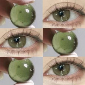 Coloredeye Dusty Olive Prescrition Colored Contact Lenses | 6 Months