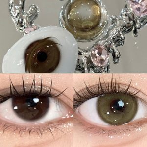Coloredeye Dusty Olive Prescrition Colored Contact Lenses | 6 Months