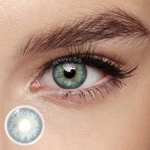 Coloredeye Tiny Iris Green Small Pupil Colored Contact Lenses