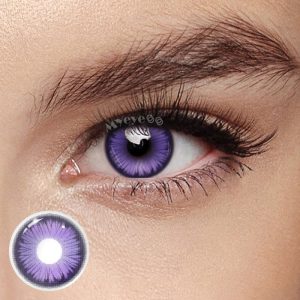 Coloredeye Butterfly Petal Violet Colored Contact Lenses丨6 Months