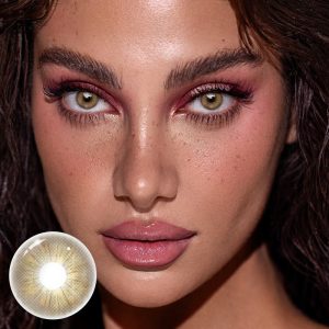 Coloredeye Rome Times Brown Prescription Colored Contact Lenses