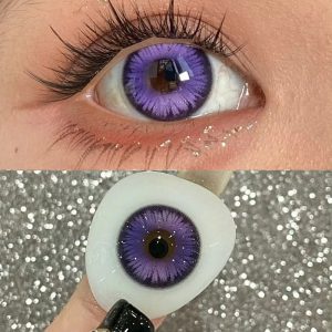 Coloredeye Butterfly Petal Violet Colored Contact Lenses丨6 Months