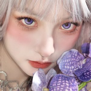 Coloredeye Butterfly Petal Violet Colored Contact Lenses丨6 Months