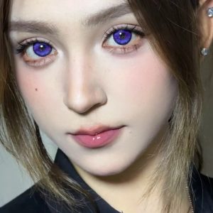 Coloredeye Butterfly Petal Violet Colored Contact Lenses丨6 Months