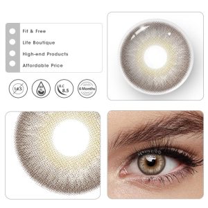 Coloredeye Nocturne Brown Prescription Colored Contact Lenses丨6 Months