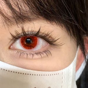 Coloredeye Blood Eclipse Red Cosplay Colored Contact Lenses丨1 Day