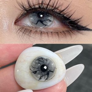 Coloredeye Ghoul's Veins White Cosplay Colored Contact Lenses丨1 Day