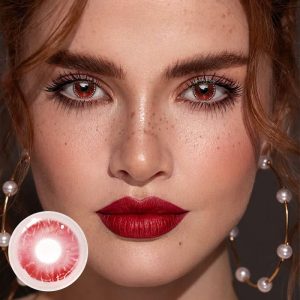 Coloredeye Infernal Vow Red Cosplay Colored Contact Lenses丨1 Day