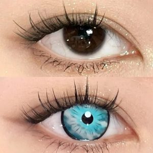 Coloredeye Cursed Blue Cosplay Colored Contact Lenses