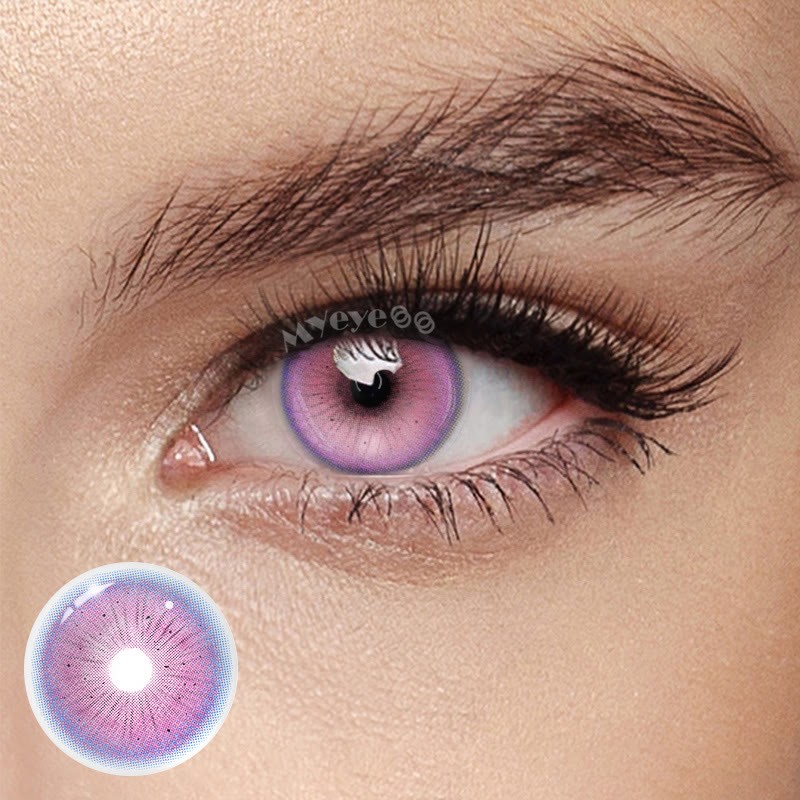 Coloredeye Serpent Pink Prescrition Cosplay Colored Contact Lenses