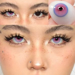 Coloredeye Serpent Pink Prescrition Cosplay Colored Contact Lenses
