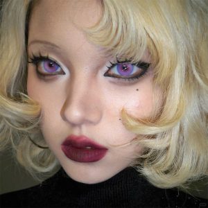 Coloredeye Serpent Pink Prescrition Cosplay Colored Contact Lenses