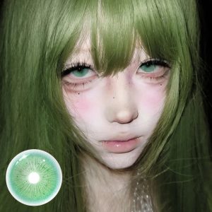 Coloredeye Serpent Green Prescrition Cosplay Colored Contact Lenses