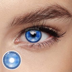 Coloredeye Stitch Button Blue Cosplay Colored Contact Lenses丨1 Day