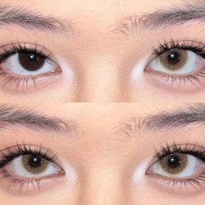 Coloredeye Hid II Ocre Prescription Colored Contact Lenses