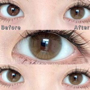 Coloredeye Maple Hazel Brown Colored Contact Lenses | 6 Months