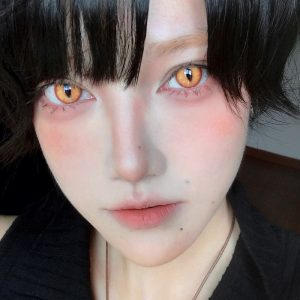 Coloredeye Dragon Eye Gold Brown Prescrition Cosplay Colored Contact Lenses丨1 Day