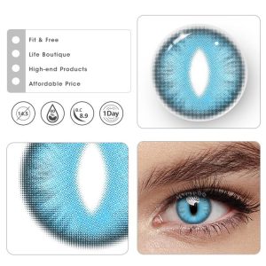 Coloredeye Dragon Eye Blue Cosplay Colored Contact Lenses丨1 Day