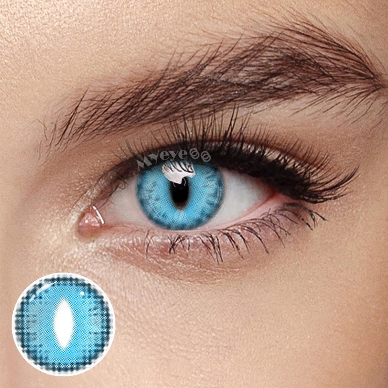 Coloredeye Dragon Eye Blue Cosplay Colored Contact Lenses丨1 Day
