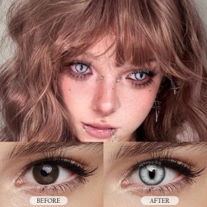 Coloredeye Dragon Eye Grey Cosplay Colored Contact Lenses丨1 Day