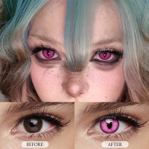 Coloredeye Dragon Eye Violet Cosplay Colored Contact Lenses丨1 Day