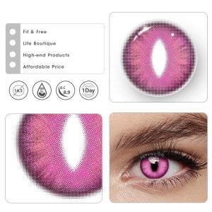 Coloredeye Dragon Eye Violet Cosplay Colored Contact Lenses丨1 Day