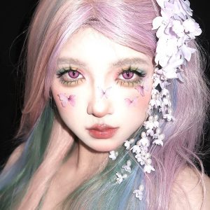 Coloredeye Dragon Eye Violet Cosplay Colored Contact Lenses丨1 Day