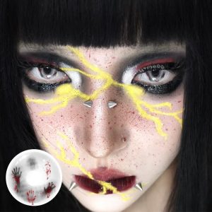 Coloredeye Soul's Grasp  White Cosplay Colored Contact Lenses丨6 Months