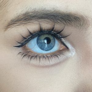 Coloredeye Iced American Blue Grey Prescription Colored Contact Lenses