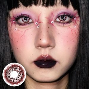 Coloredeye Inferno Eyes Red Cosplay Colored Contact Lenses丨1 Day