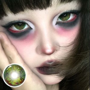 Coloredeye Venom Realm Green Cosplay Colored Contact Lenses丨1 Day